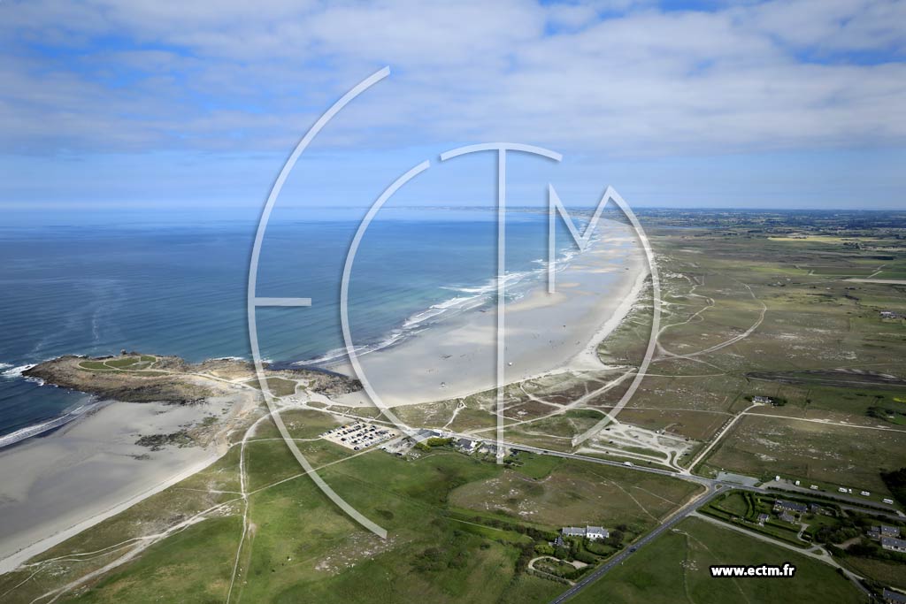 Photo arienne de Plomeur (Pointe de la Torche)