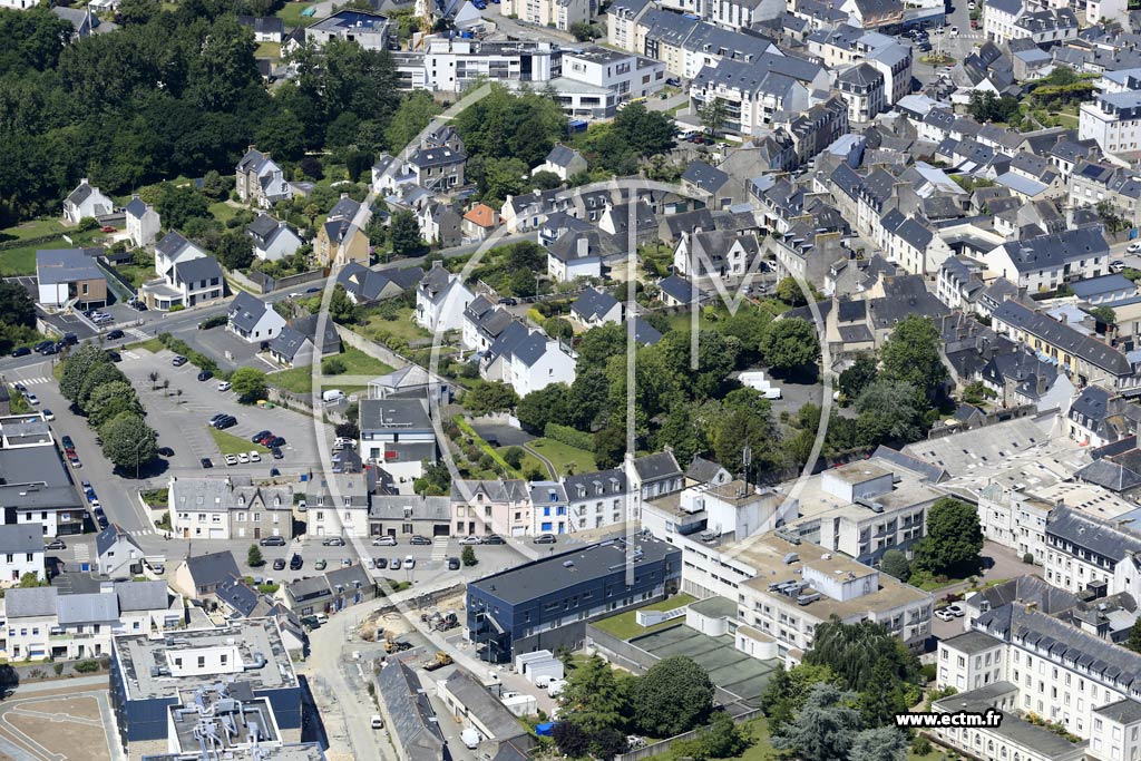 Photo arienne de Pont-l'Abb (Centre)