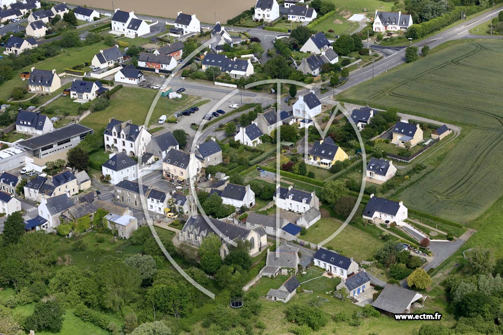 Photo arienne de Saint-Jean-Trolimon