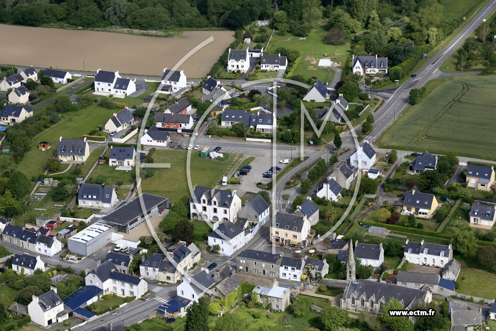 Photo arienne de Saint-Jean-Trolimon