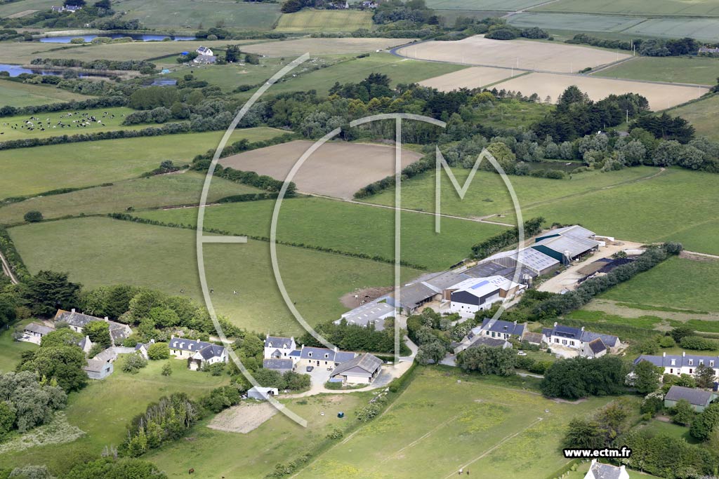 Photo arienne de Saint-Jean-Trolimon (Kerbascol)