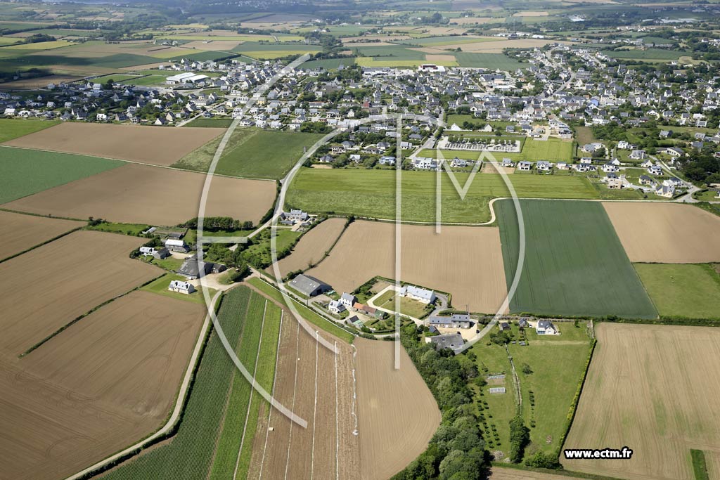 Photo arienne de Plougonvelin (Poulherbet)