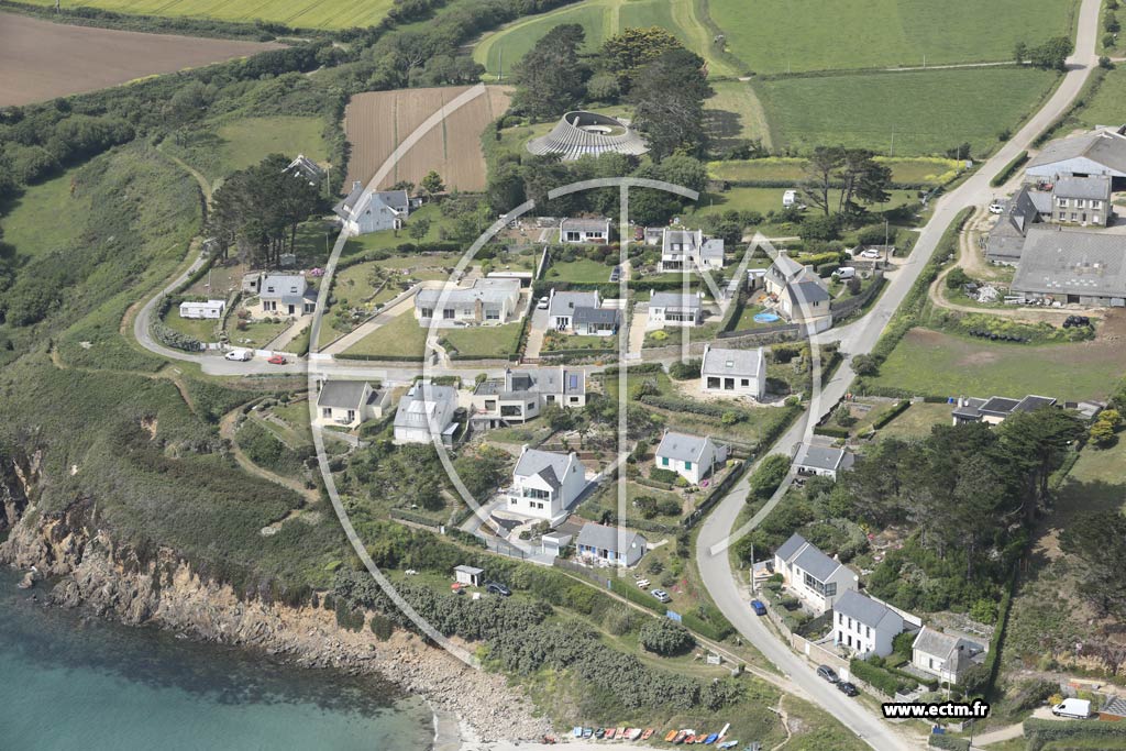 Photo arienne de Ploumoguer (Kerlochouarn)