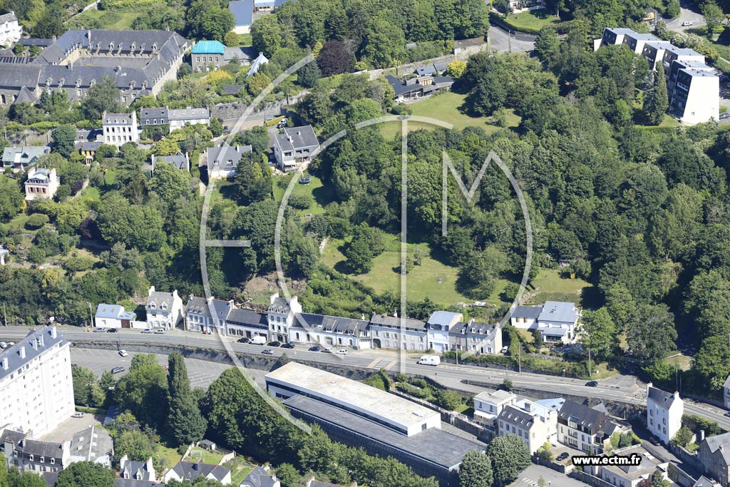 Photo arienne de Morlaix (le Val Pinard)