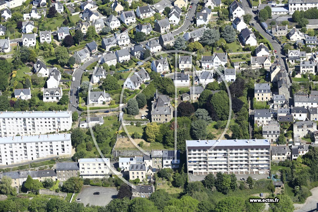 Photo arienne de Morlaix (Pen An R)