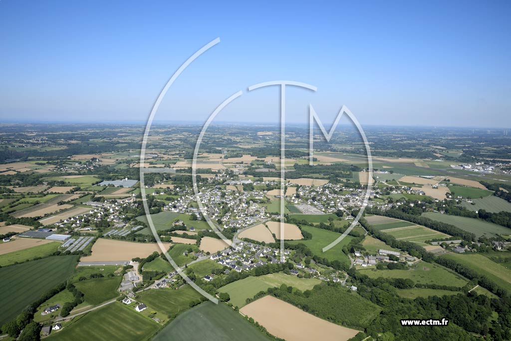 Photo arienne de Morlaix (Pen An Traon)