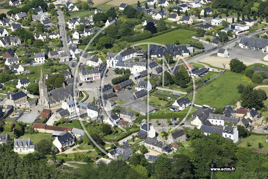 Photo arienne de Morlaix (Ploujean)
