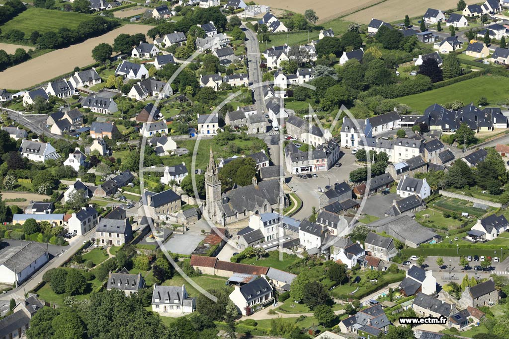 Photo arienne de Morlaix (Ploujean)