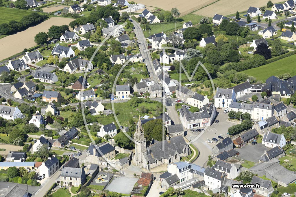 Photo arienne de Morlaix (Ploujean)