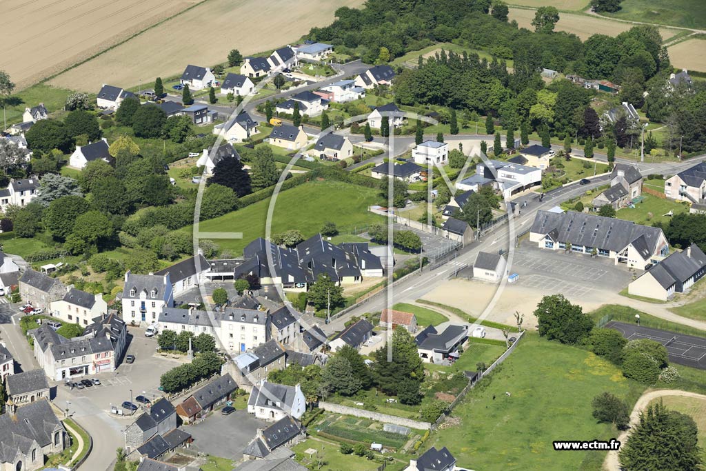 Photo arienne de Morlaix (Ploujean)