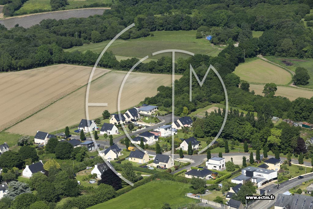 Photo arienne de Morlaix (Ploujean)