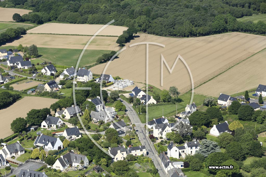 Photo arienne de Morlaix (Ploujean)