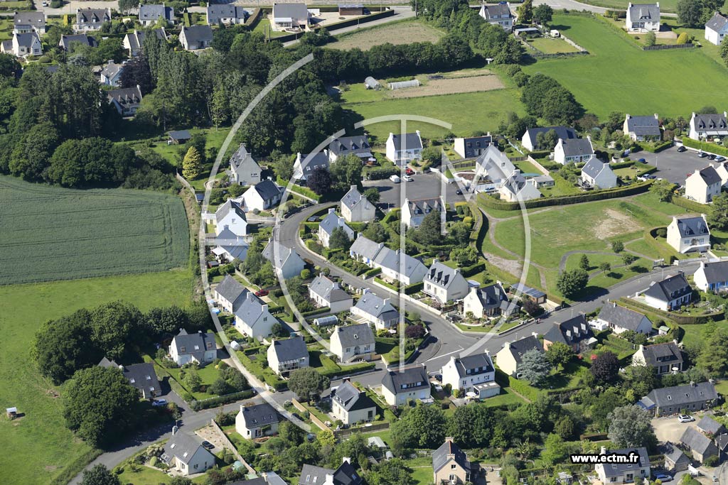Photo arienne de Morlaix (Ploujean)