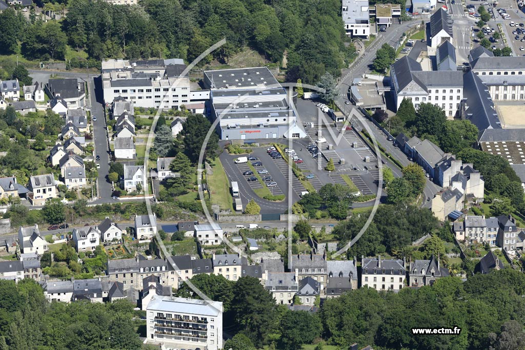 Photo arienne de Morlaix (Porz Au Trez)