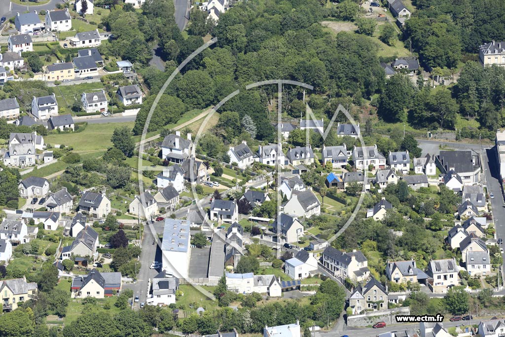 Photo arienne de Morlaix (Porz Au Trez)