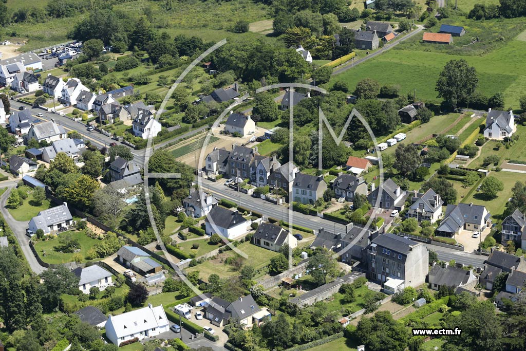 Photo arienne de Plestin-les-Grves