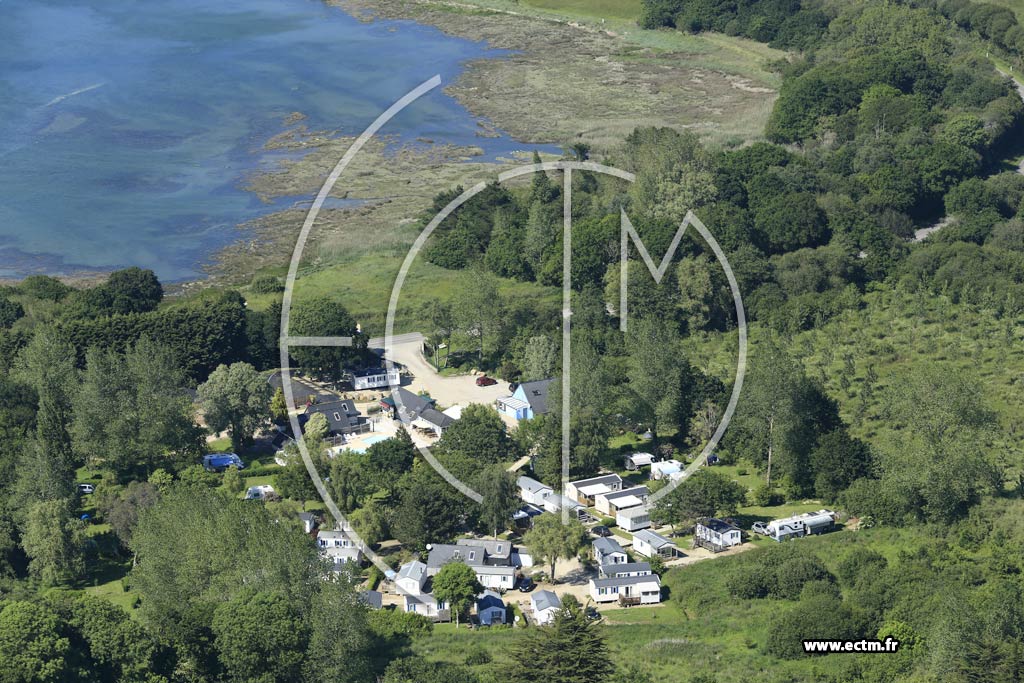 Photo arienne de Plouezoc'h (Baie de Trenez)