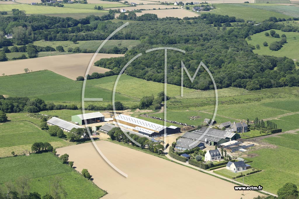 Photo arienne de Plouezoc'h (la Villeneuve Polard)