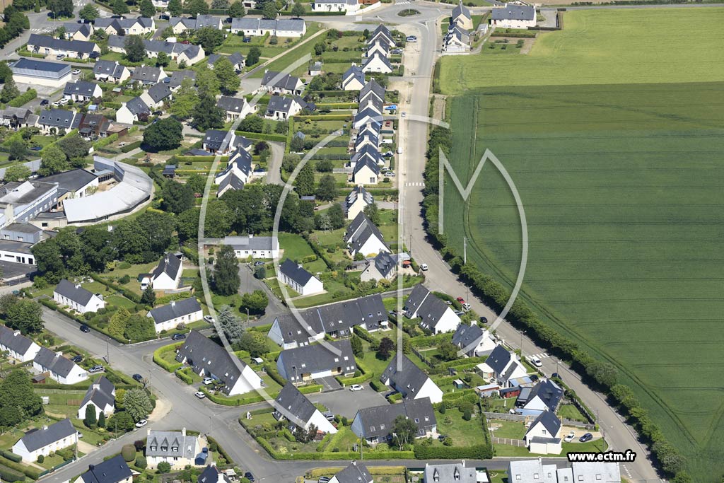 Photo arienne de Plourin-ls-Morlaix