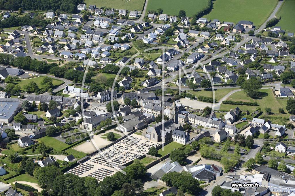 Photo arienne de Plourin-ls-Morlaix