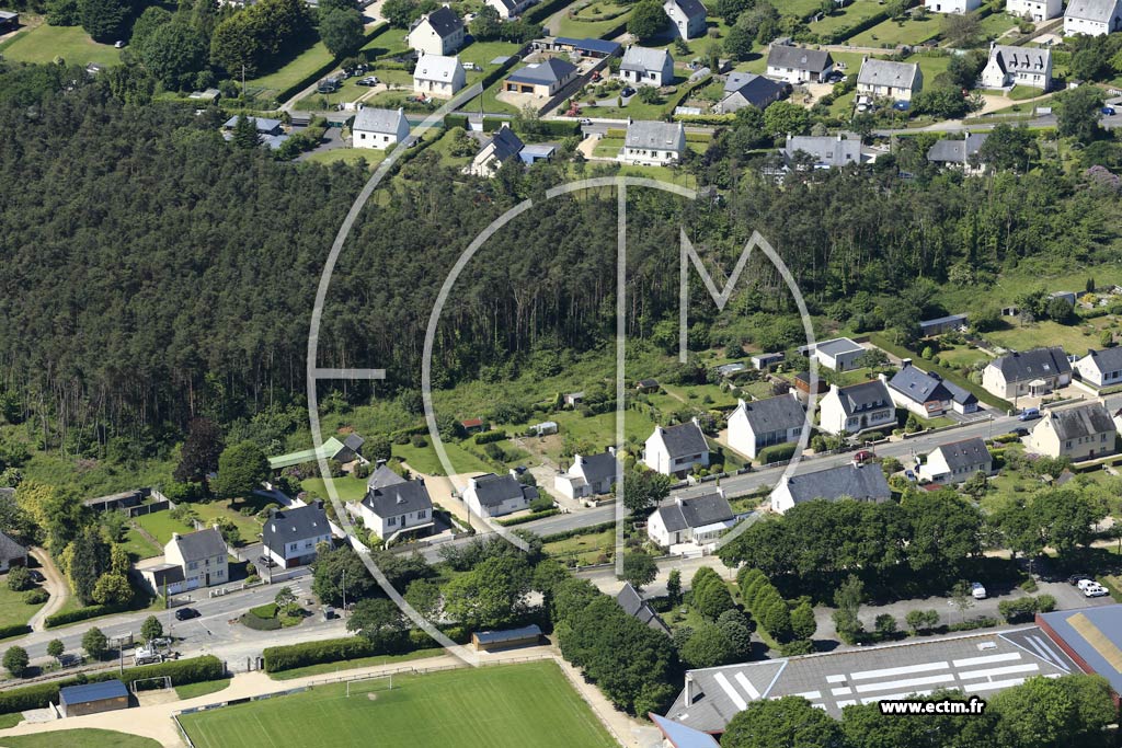 Photo arienne de Plourin-ls-Morlaix