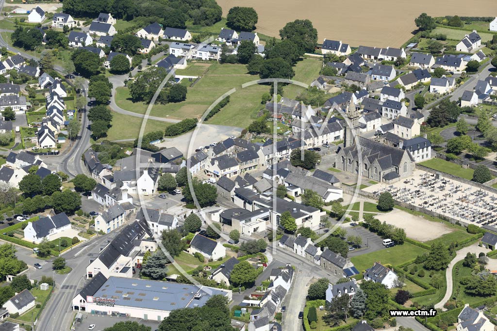 Photo arienne de Plourin-ls-Morlaix