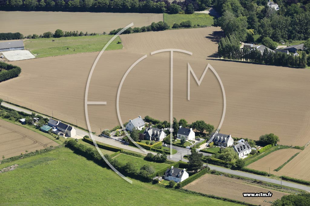 Photo arienne de Plourin-ls-Morlaix (Poul Ar Marant)