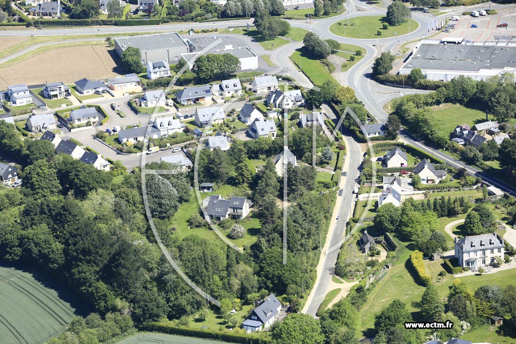Photo arienne de Plourin-ls-Morlaix (Saint-Fiacre)