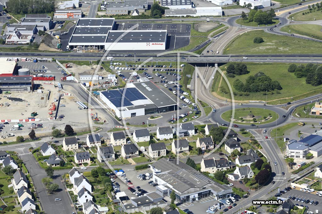 Photo arienne de Saint-Martin-des-Champs