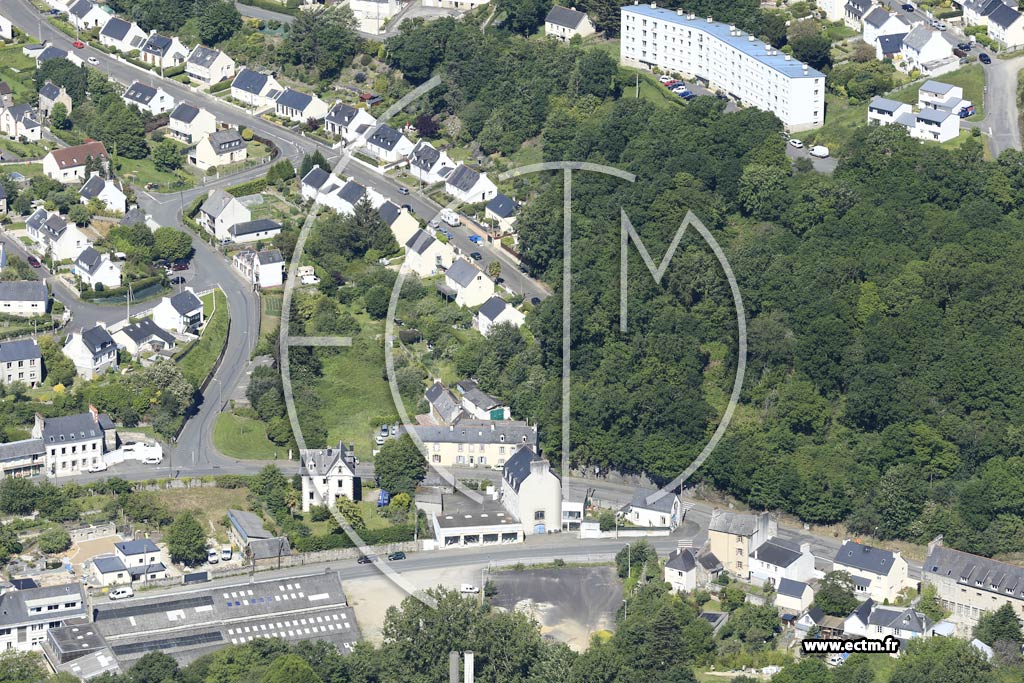 Photo arienne de Saint-Martin-des-Champs (Tuns)