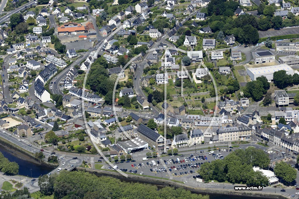 Photo arienne de Lannion