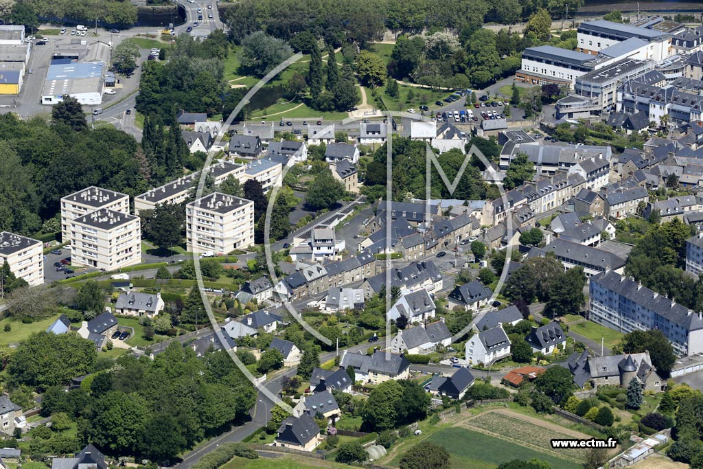 Photo arienne de Lannion