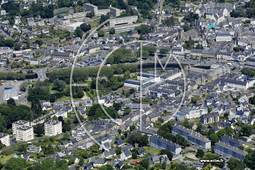 Photo arienne de Lannion