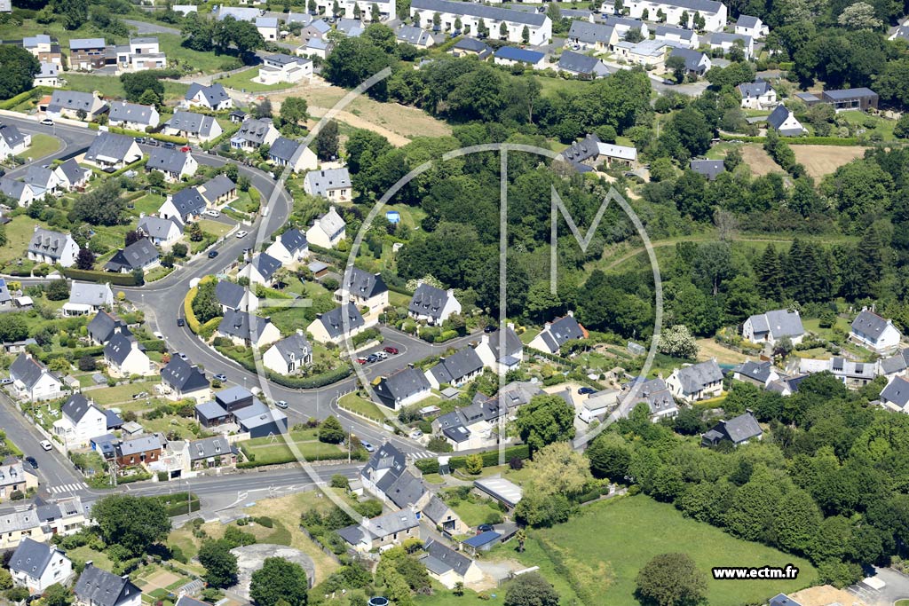 Photo arienne de Lannion (Beg Ar Lan)
