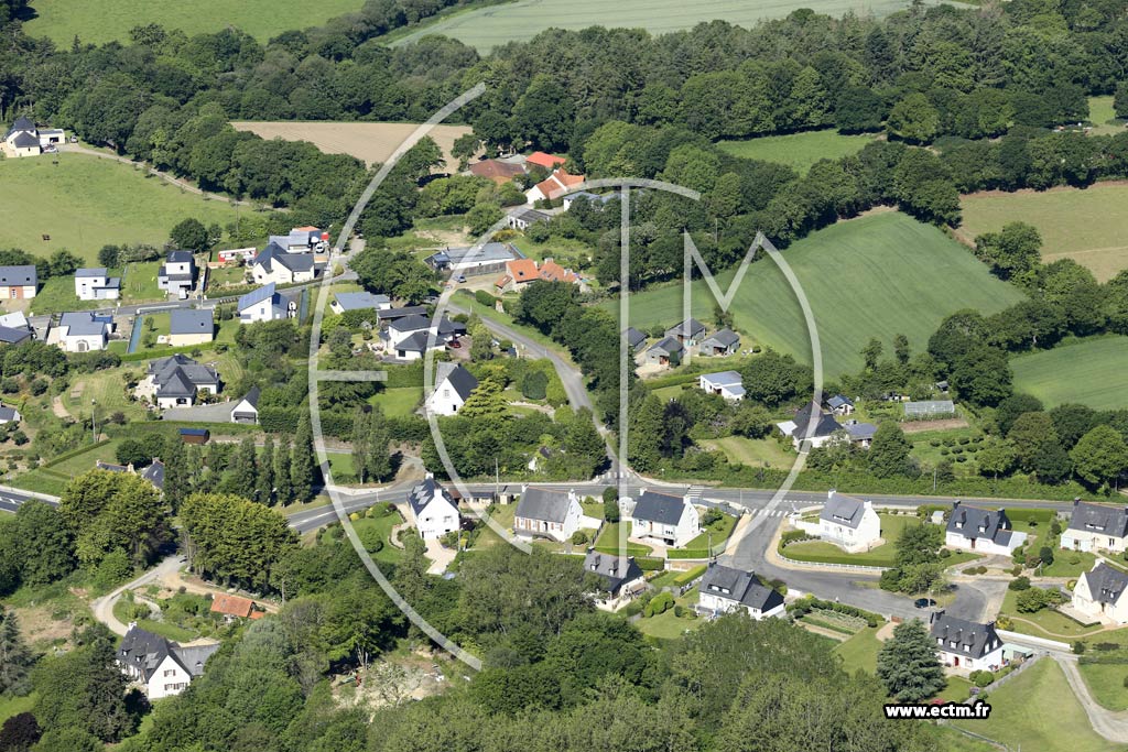 Photo arienne de Lannion (Croaz Ru)