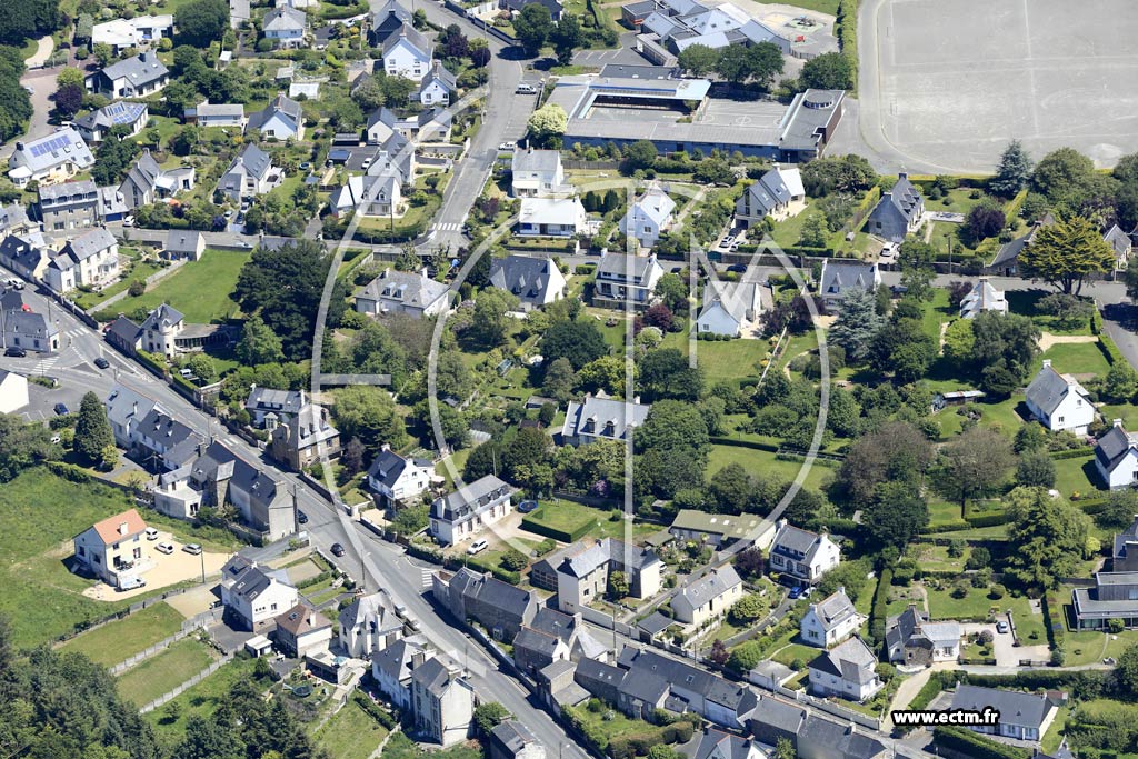 Photo arienne de Lannion (Kerambellec)