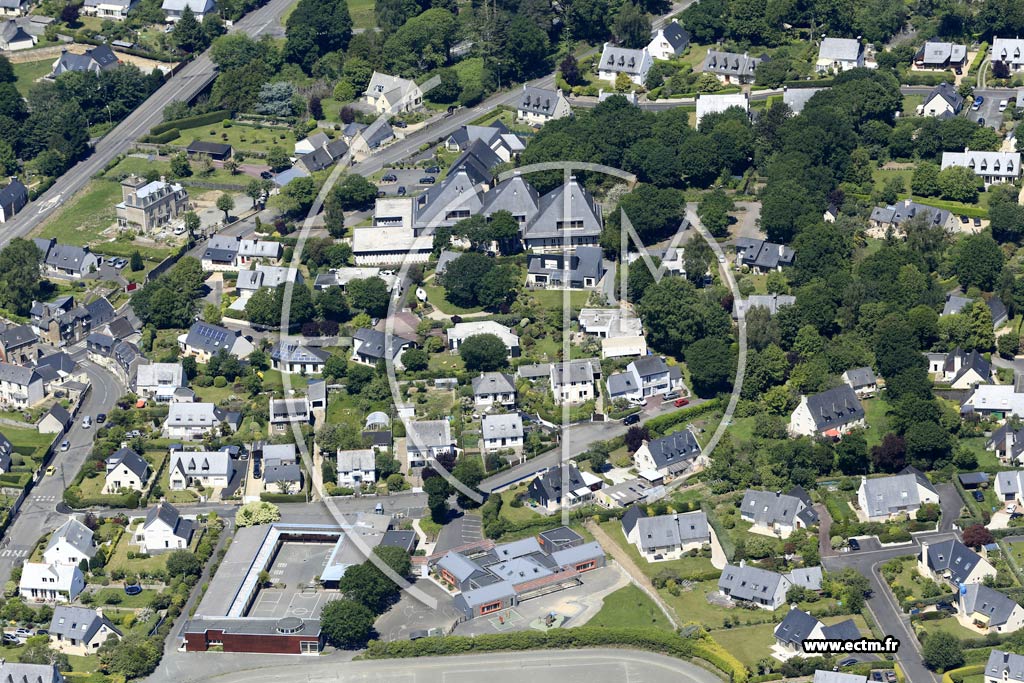 Photo arienne de Lannion (Kerambellec)