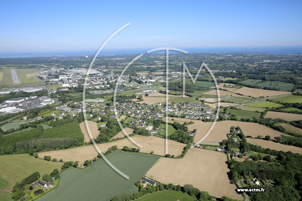Photo arienne de Lannion (le Rusquet)