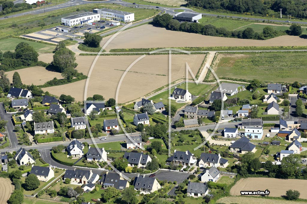 Photo arienne de Lannion (le Rusquet)