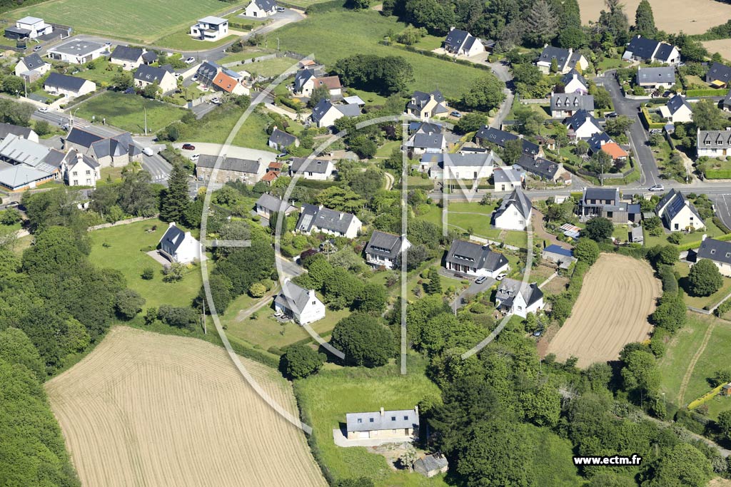 Photo arienne de Lannion (le Rusquet)