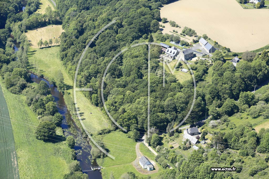 Photo arienne de Lannion (Lestreuz - Kermarec)