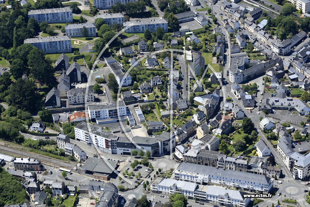 Photo arienne de Lannion (Penn Ar Ru)