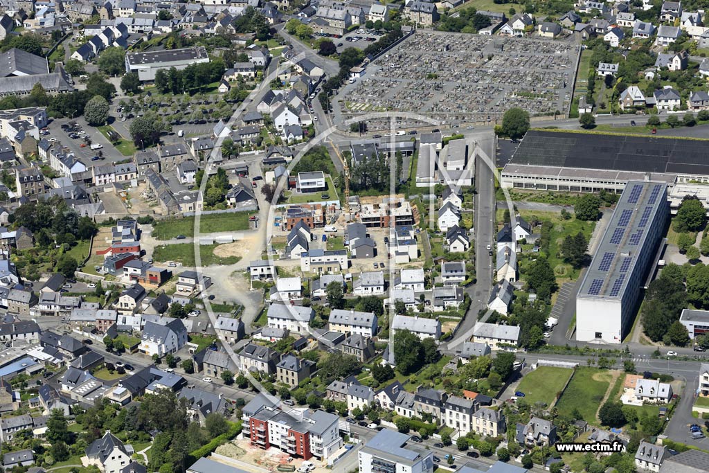 Photo arienne de Lannion (Porz Ar Prat)