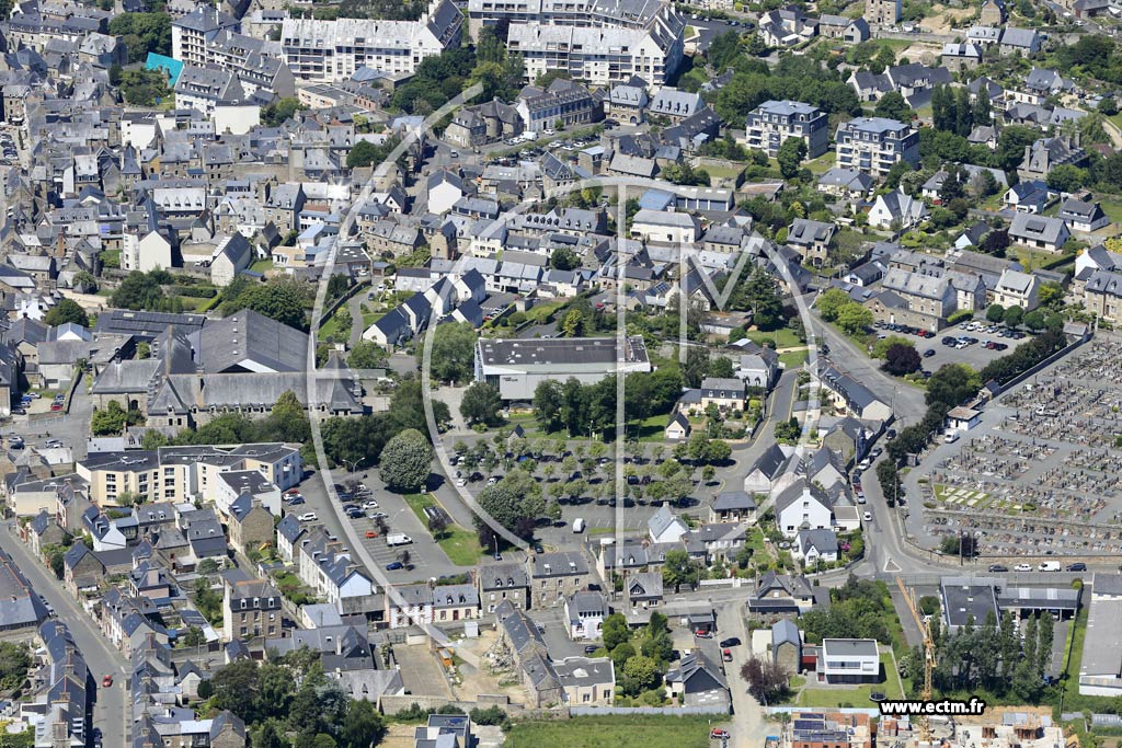 Photo arienne de Lannion (Porz Ar Prat)