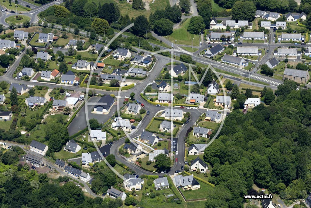 Photo arienne de Lannion (Roz An Dour)