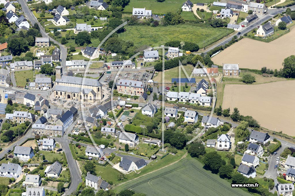 Photo arienne de Lannion (Servel)