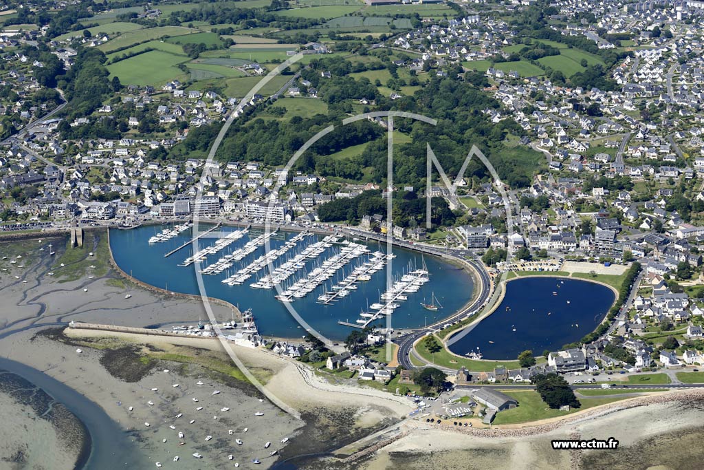 Photo arienne de Perros-Guirec (le Port)