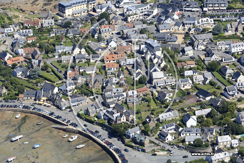 Photo arienne de Perros-Guirec (Ploumanac'H)