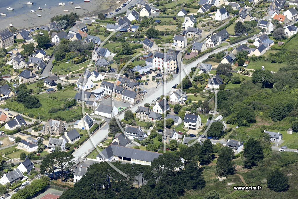 Photo arienne de Perros-Guirec (Ploumanac'H)