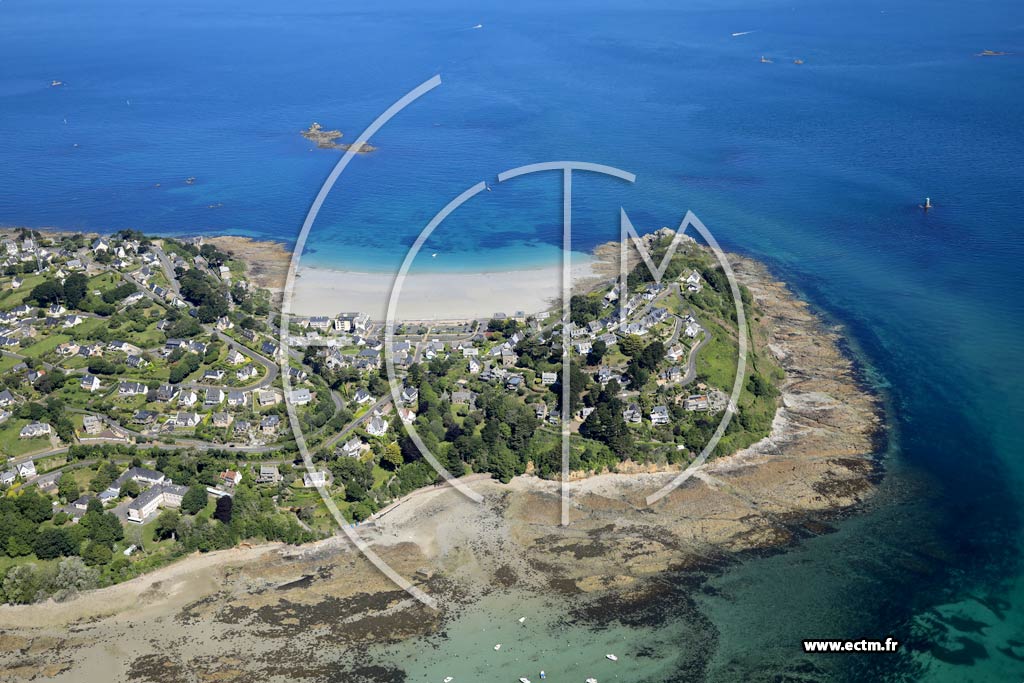 Photo arienne de Perros-Guirec (Trestrignel)